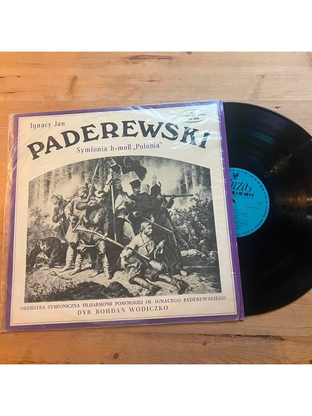 Ignacy Jan Paderewski - Symphony in B minor "Polonia"  33rpm VG+ VR18